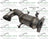 Davico 19614 Catalytic Converter - Front