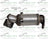 Davico 19639 Catalytic Converter - Front