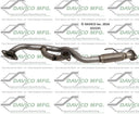 Davico 322231 Exhaust Pipe - Front