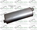 Davico 498823 Exhaust Muffler - Center
