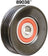 Dayco 89038 Accessory Drive Belt Idler Pulley - Air Conditioning or Power Steering