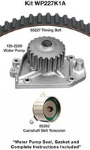 Dayco WP227K1A Engine Timing Belt Kit with Water Pump