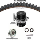Dayco WP296K1AS Engine Timing Belt Kit with Water Pump
