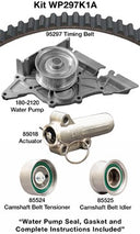 Dayco WP297K1A Engine Timing Belt Kit with Water Pump