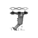 Eastern Convertors 20445 Catalytic Converter with Integrated Exhaust Manifold - Front Left