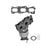 Eastern Convertors 41111 Catalytic Converter with Integrated Exhaust Manifold - Front Left