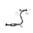 Eastern Convertors 41240 Catalytic Converter - Rear Left