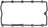 Elring 005.911 Engine Valve Cover Gasket