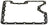 Elring 100.141 Engine Oil Pan Gasket - Lower