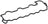 Elring 130.280 Engine Valve Cover Gasket - Right