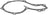 Elring 164.111 Engine Water Pump Gasket