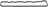 Elring 191.701 Engine Valve Cover Gasket - Right