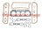 Elring 206.874 Engine Cylinder Head Gasket Set