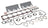 Elring 444.450 Engine Cylinder Head Gasket Set