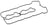 Elring 451.740 Engine Valve Cover Gasket - Left