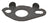 Elring 497.050 Secondary Air Injection Bypass Valve Gasket - Right