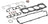 Elring 582.940 Engine Cylinder Head Gasket Set