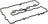 Elring 593.300 Engine Valve Cover Gasket - Lower