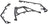 Elring 633.463 Engine Timing Cover Gasket Set - Lower