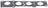 Elring 643.040 Exhaust Manifold Gasket