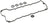 Elring 841.521 Engine Valve Cover Gasket Set