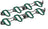 Elring 878.650 Engine Intake Manifold Gasket Set
