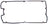 Elring 920.452 Engine Valve Cover Gasket