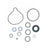 Edelmann 8721 Power Steering Pump Seal Kit - Front