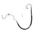 Edelmann 92125 Power Steering Pressure Line Hose Assembly - To Rack