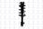 FCS 2331761L Suspension Strut and Coil Spring Assembly - Front Left