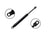 FCS 84006 Hood Lift Support - Rear