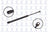 FCS 84625 Deck Lid Lift Support - Rear