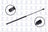 FCS 86439 Trunk Lid Lift Support