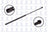 FCS 86519 Hatch Lift Support - Rear