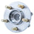 FAG 101277 Wheel Bearing and Hub Assembly - Rear