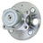 FAG 101677 Wheel Bearing and Hub Assembly - Rear