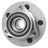 FAG 101996 Wheel Bearing and Hub Assembly - Front