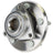 FAG 102011 Wheel Bearing and Hub Assembly - Front or Front Right