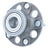 FAG 102093 Wheel Bearing and Hub Assembly - Rear