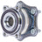 FAG 102355 Wheel Bearing and Hub Assembly - Rear