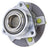 FAG 102455 Wheel Bearing and Hub Assembly - Front