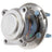 FAG 103163 Wheel Bearing and Hub Assembly - Rear