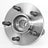 FAG 559450 Wheel Bearing and Hub Assembly - Front
