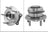 FAG WH1364 Wheel Bearing and Hub Assembly - Front