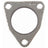 Fel-Pro 61341 Exhaust Pipe Flange Gasket - Manifold To Converter
