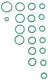 Four Seasons 26010 A/C System O-Ring and Gasket Kit