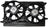 Four Seasons 75183 Dual Radiator and Condenser Fan Assembly