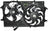 Four Seasons 75281 Dual Radiator and Condenser Fan Assembly