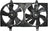 Four Seasons 75299 Dual Radiator and Condenser Fan Assembly