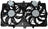 Four Seasons 75381 Dual Radiator and Condenser Fan Assembly